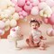 Bride Pink Balloon Arch Garland Pastel For Baby Shower Party Decoration Nude Cream Double-Stuffed Girl Women Princess Ivory White